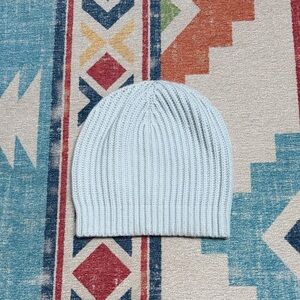 Light Blue Cashmere Beanie from Club Monaco
